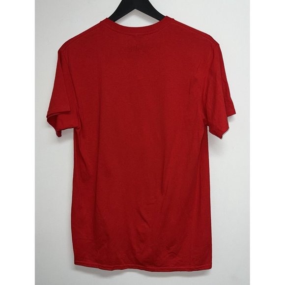 DC Comics The Flash T-shirt Mens Size M Red Crew Neck Short Sleeve True Vintage - Picture 3 of 4